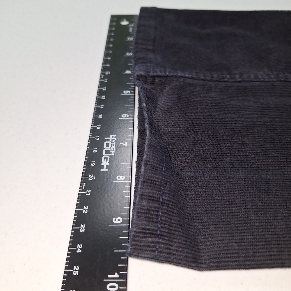 Old Navy Black Corduroy High Waisted Flare Leg Pants Womens Size 8 Secret-Smooth - Picture 9 of 16